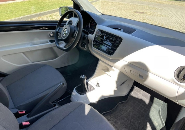 Volkswagen up! cena 18777 przebieg: 164000, rok produkcji 2013 z Trzcianka małe 79